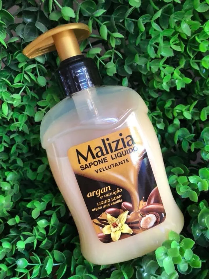 MALIZIA LIQUID HAND SOAP 300 ML ARGAN and VANILLA