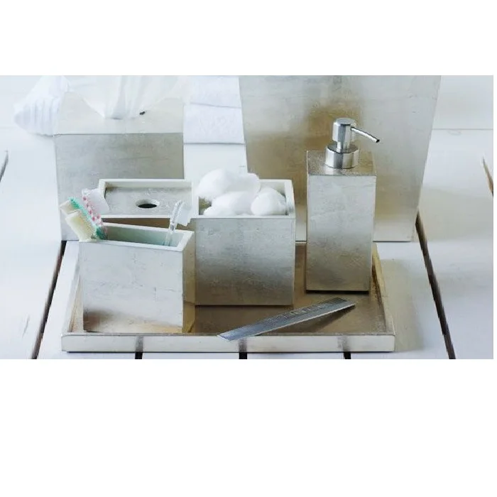 Luxury Handmade Lacquer Bathroom Accessories Set,Cheap Bath Accessories