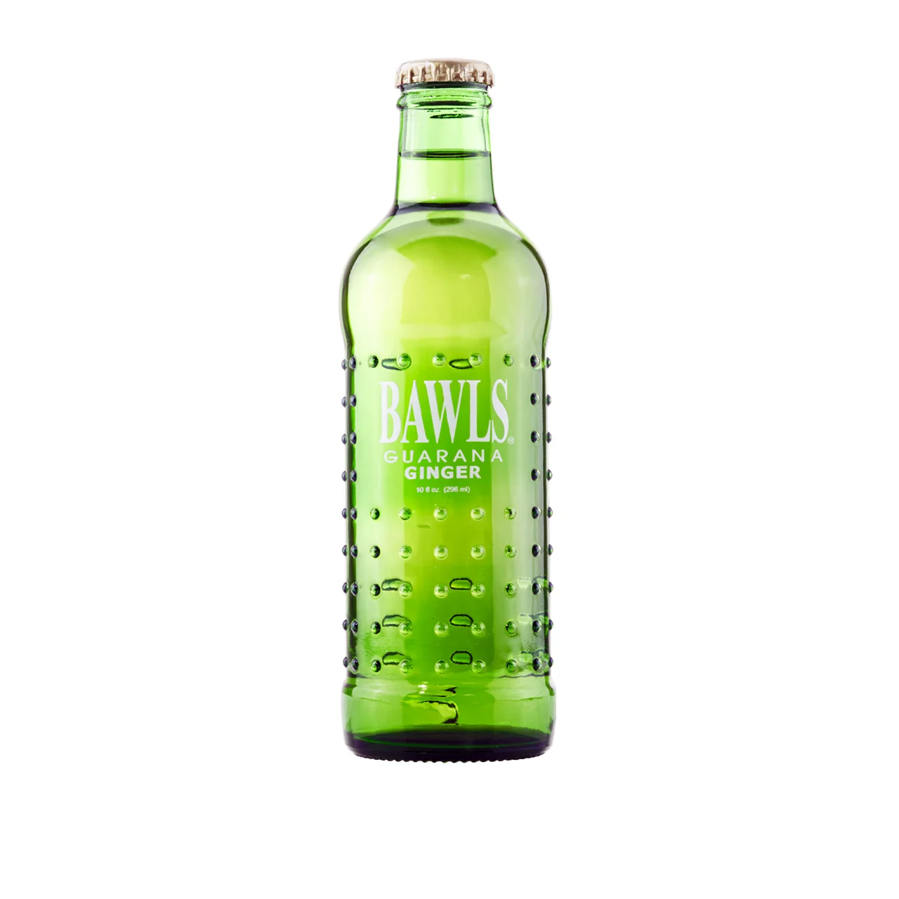 Bawls Ginger Ale With Guarana Caffeinated Soda Energy Drink Glass