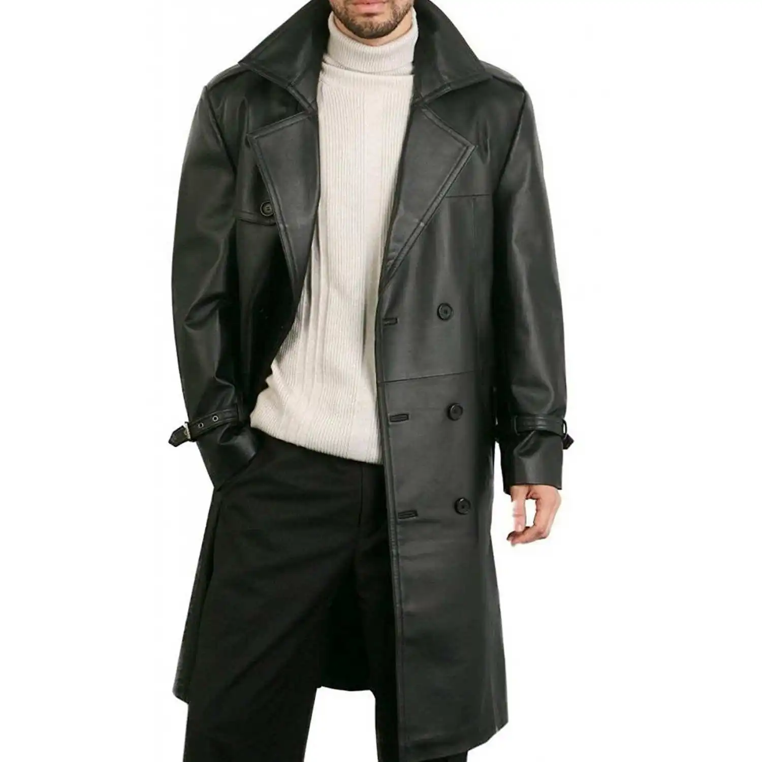 Leather Coat men техтгку