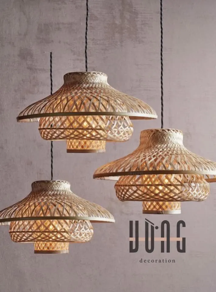Экологически чистый бамбуковый абажур винтажной формы по хорошей цене для индивидуального