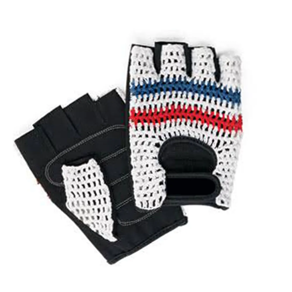 crochet cycling gloves