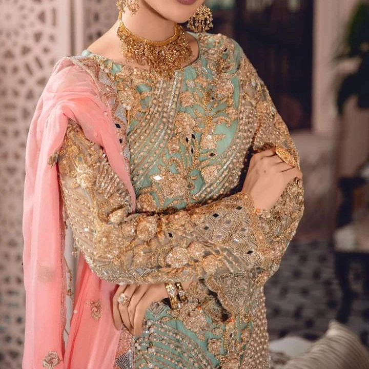 Shalwar Kameez,Salwar Kameez,Bollywood,Latest,Woman,Wedding,Bridal,Indian salwar kameez,Pakistani Set of 2 Pink Silk Designer Kurta,Kurti