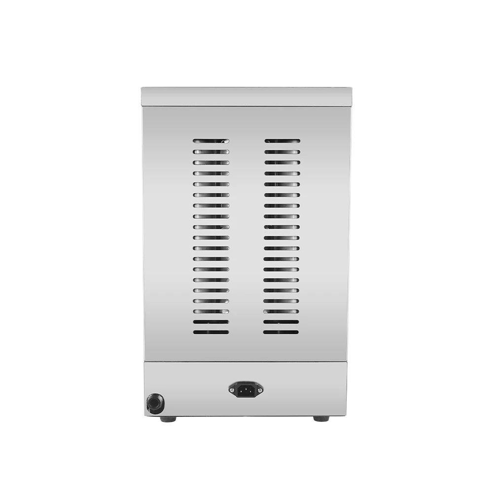Gas Two Ceramic Burners 2 In1 Automatic Rotating Doner Kebab Machine Chicken Shawarma Grill