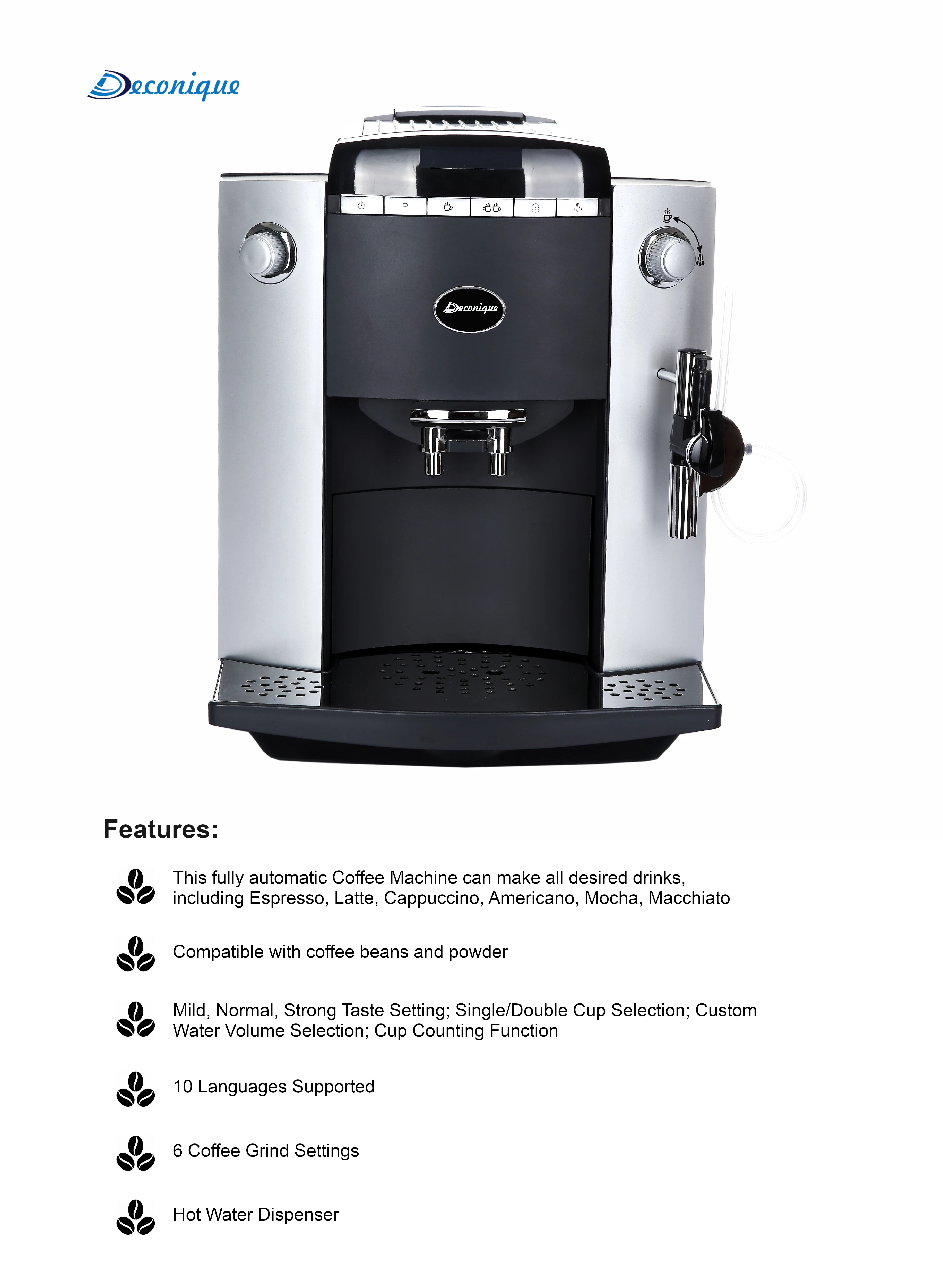 Deconique Smart Automatic Espresso 