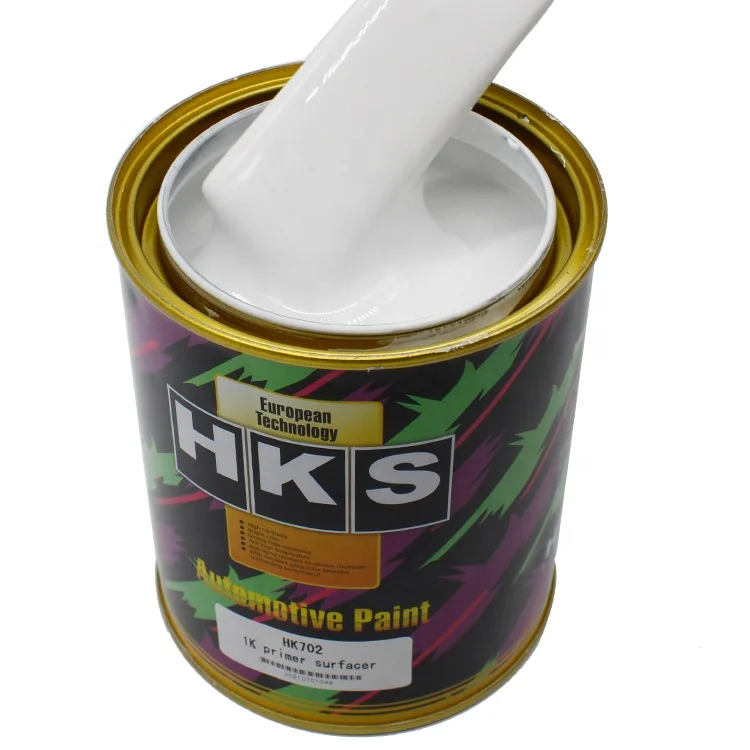 Automotive Refinish Primer, High Gloss Automotive Paint 2K Solid Color Base Coat3
