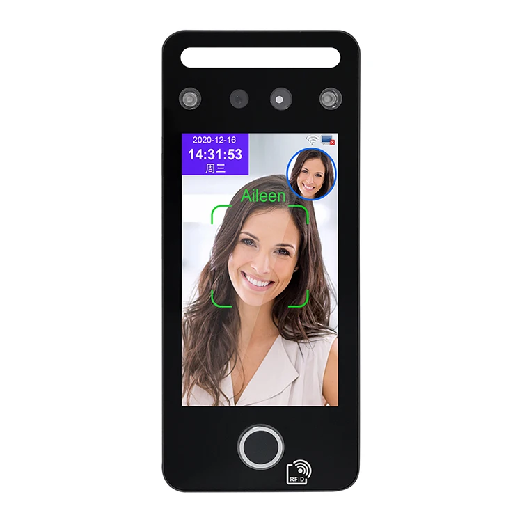 Timmy AI07 Wireless Face Time Recording Rfid Biometric Fingerprint Facial Recognition Access Control