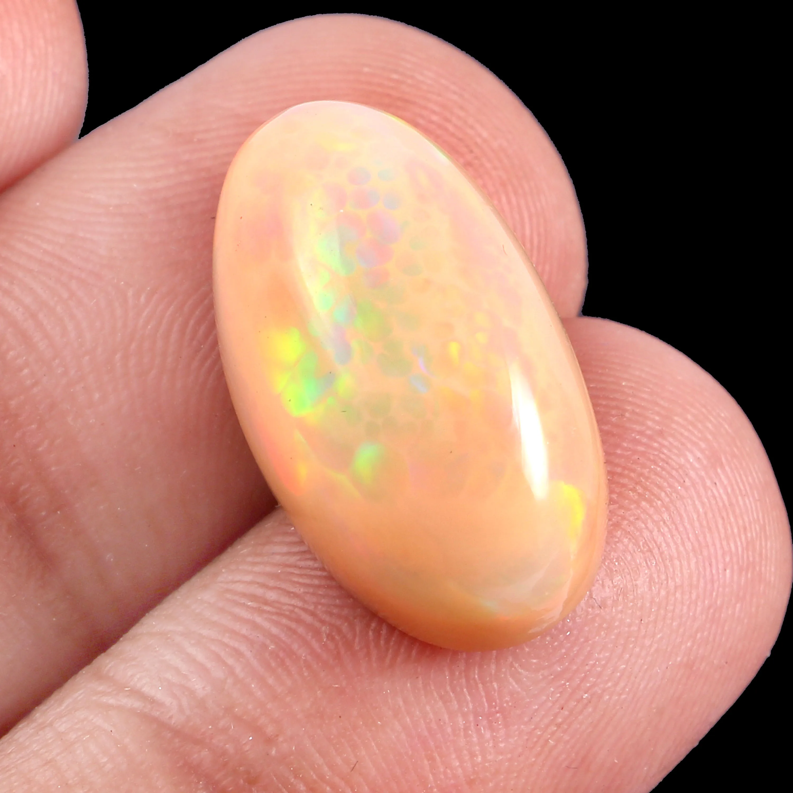 埃塞俄比亚蛋白石椭圆形凸面型超级优质公平珠宝制作目的 - buy natur