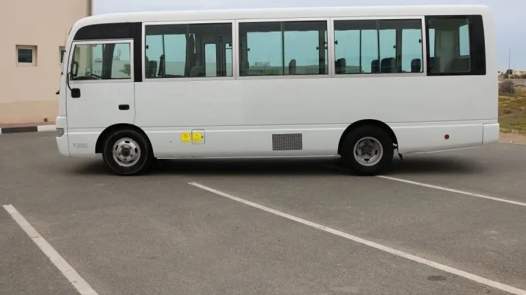 Dongfeng White Mid-size 30seat Luxury Long-distance Off-road Coach Bus For Cheap