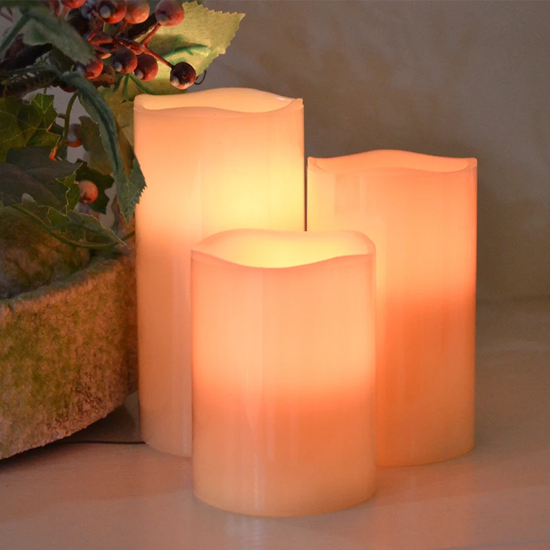 单一变色led无焰装饰电蜡烛