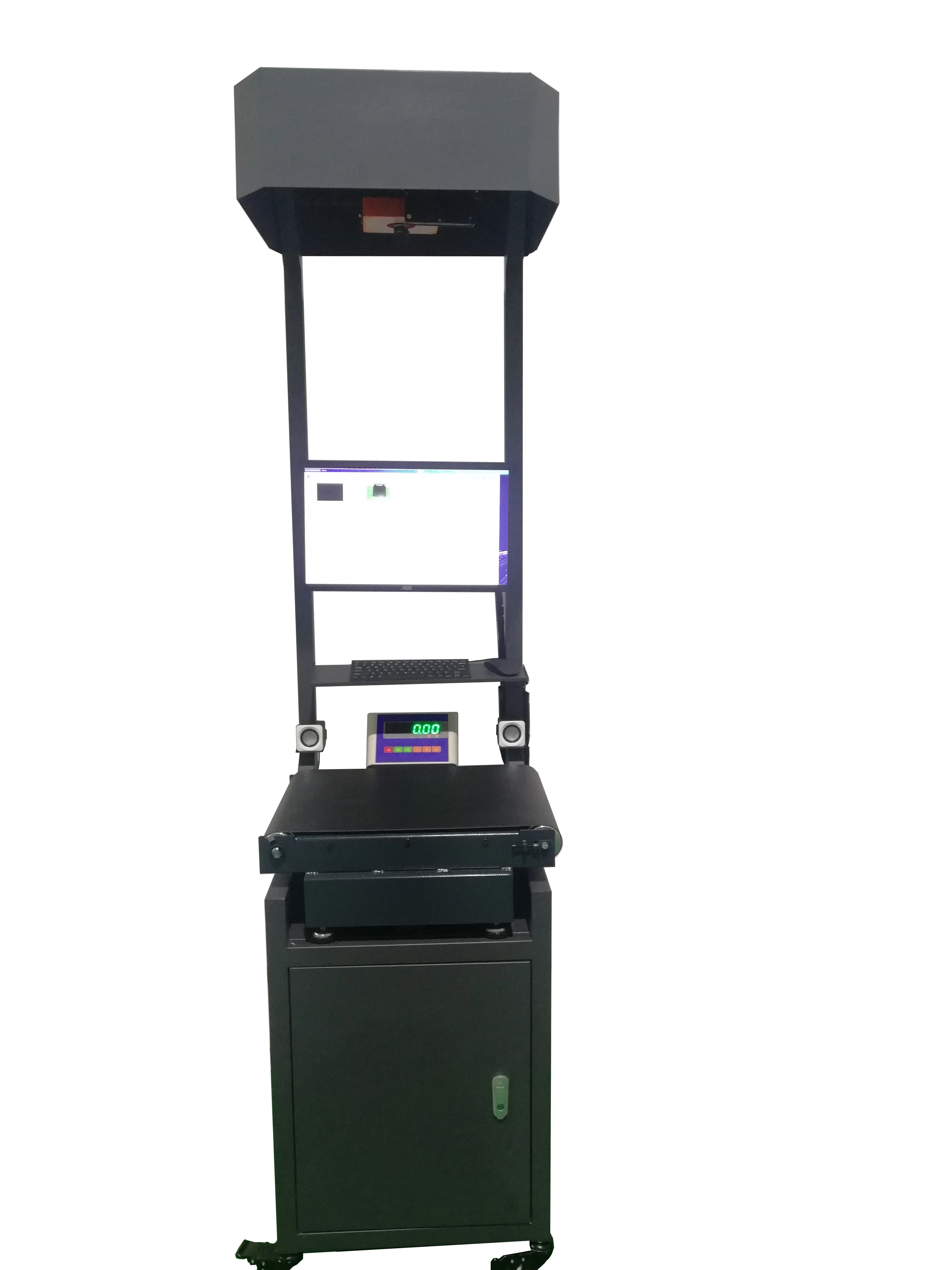 Auto DWS Parcel Cargo Track Transit Scanning Dimension Volume Weight Measuring for Logistic