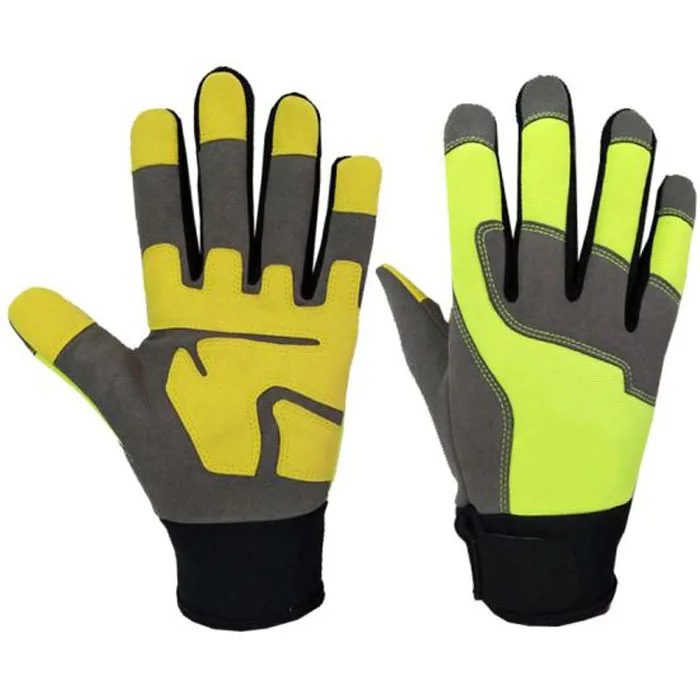 Mechanics Claw Work Gloves Heavy Duty Oil Field Safety Glove TPR Anti  Impact Resistant Gas Industrial Rigger Glove