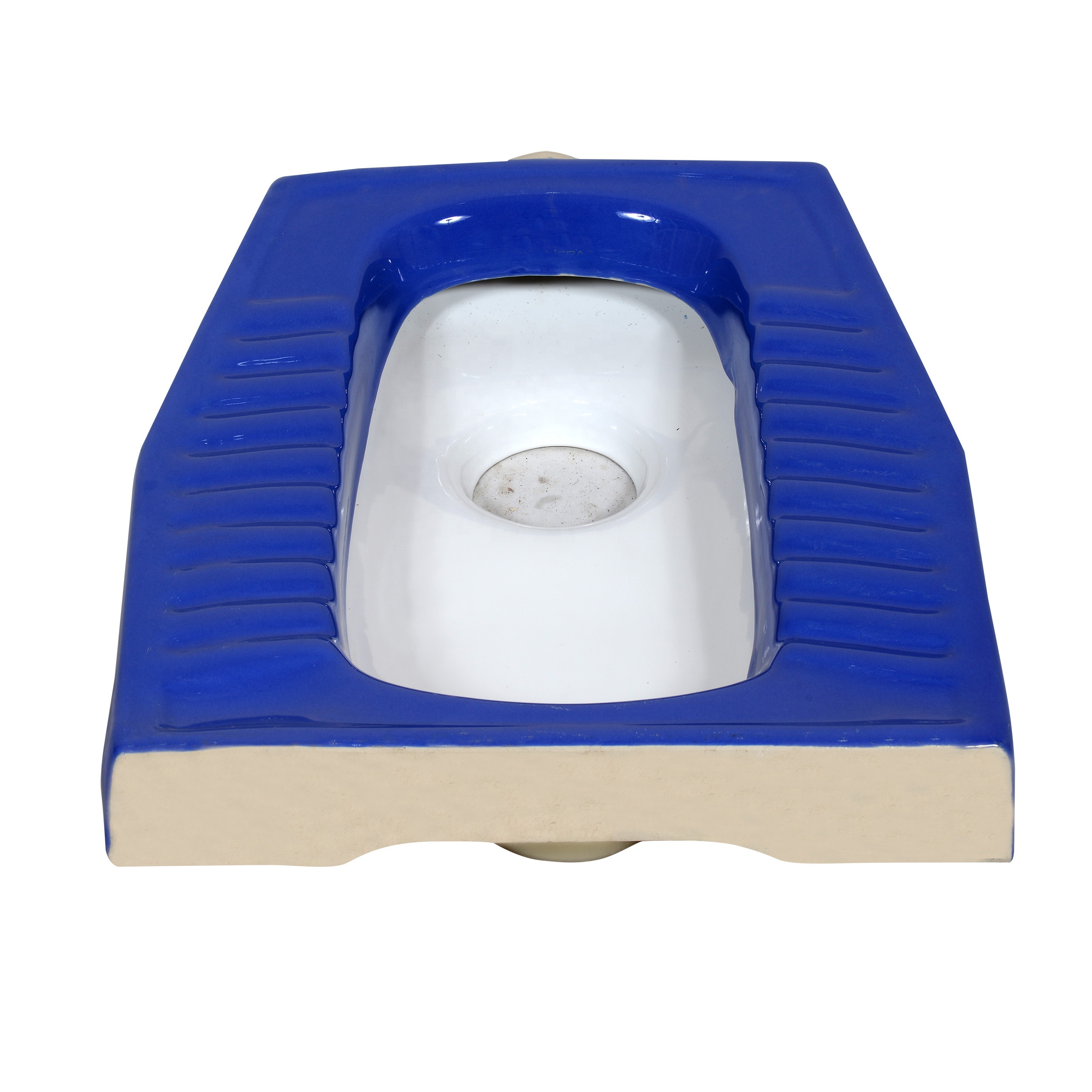 
 VIstaar синего цвета, керамическая Восточная сковорода, приседание, фарфоровый туалет, шкаф для воды из Индии, экспортное качество, санитарная цена  