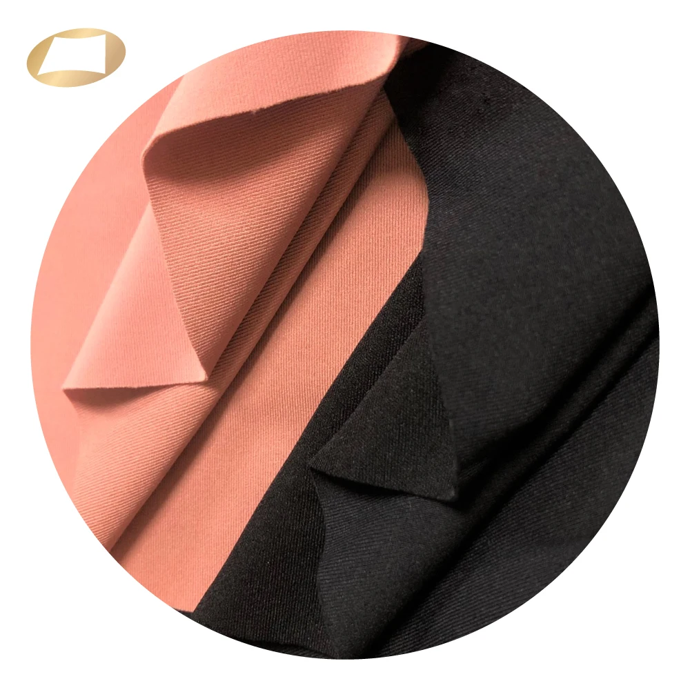 Быстросохнущая нейлон 66 tactel спандекс двойная трикотажная ткань для леггинсов