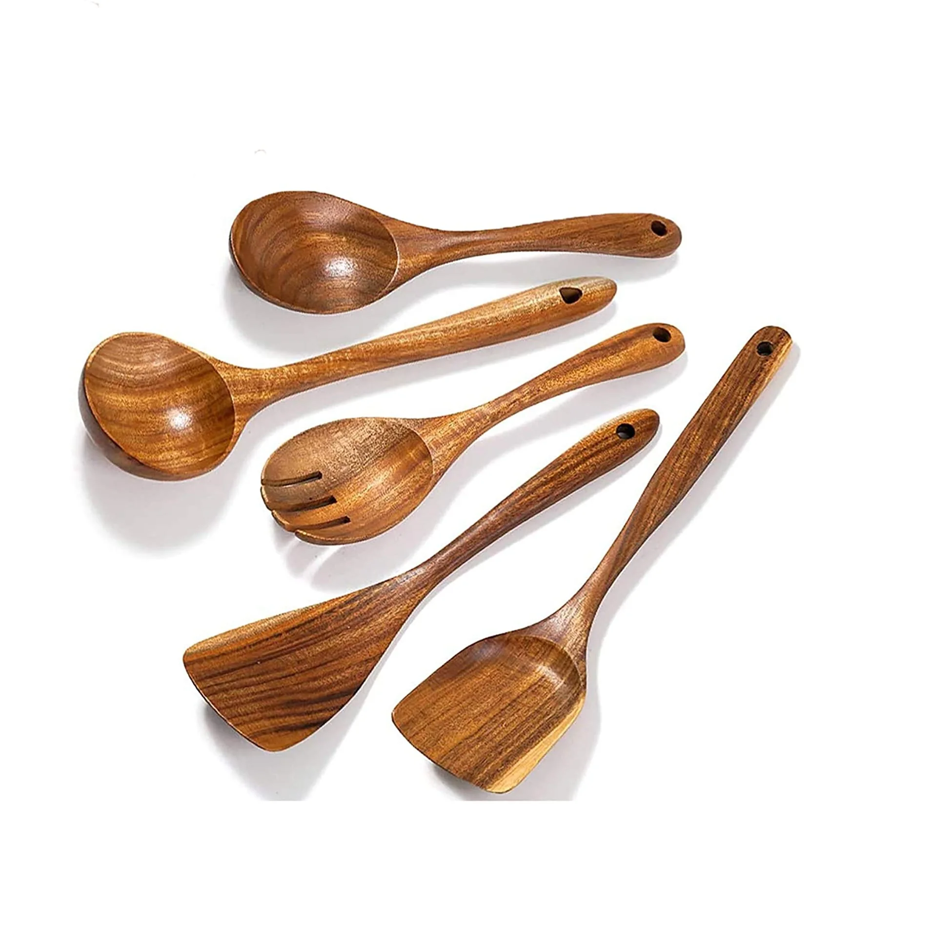 Wholesale Wood Spoon Flat Long Handle Kitchen Tool Utensils Scraper Serving Pot  Spoon Set For Cooking For Sale - Buy Wholesale Wood Spoon Flat Long Handle  Kitchen Tool Utensils Scraper Serving Pot