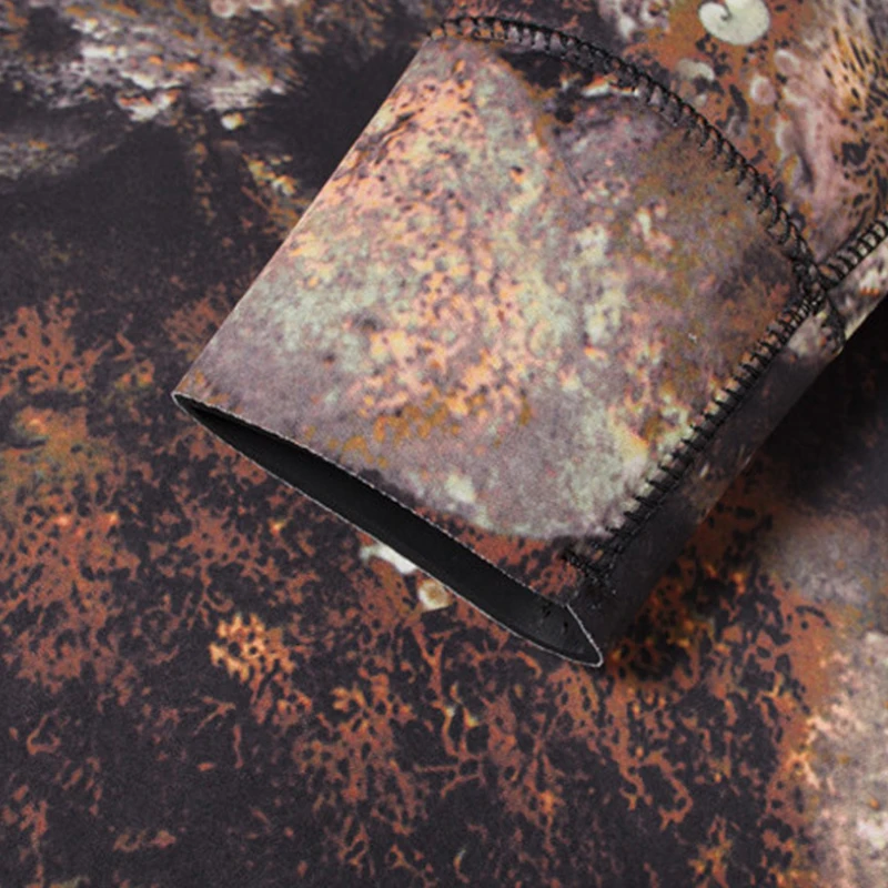 Профессиональный слитный неопреновый гидрокостюм для мужчин, теплый костюм с молнией и разрезом для влажного погружения с капюшоном, 3 мм