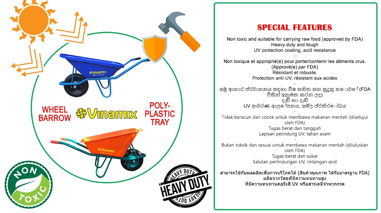 Plastic Wheelbarrow Building Construction Heavy Duty 130l Galvanized Plastic Tray Tire Single Wheelbarrow Buy Wheelbarrow Plastic Tray Single Wheel Product On Alibaba Com