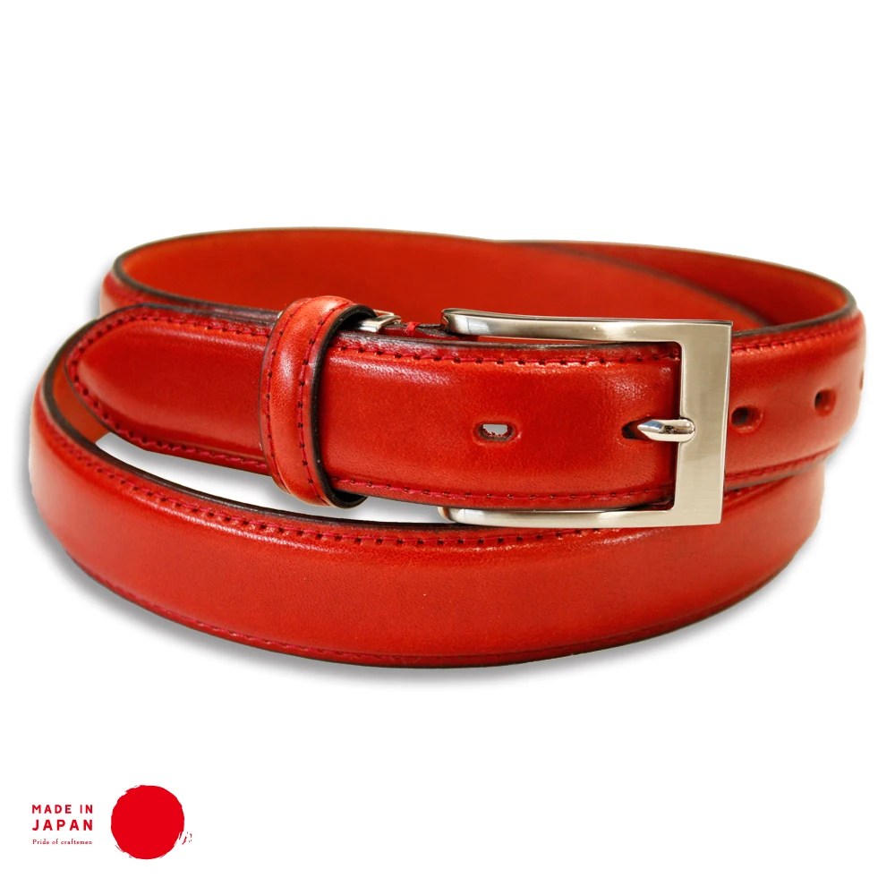 [ TOCHIGI LEATHER ] genuine leather belts for men- made in Japan