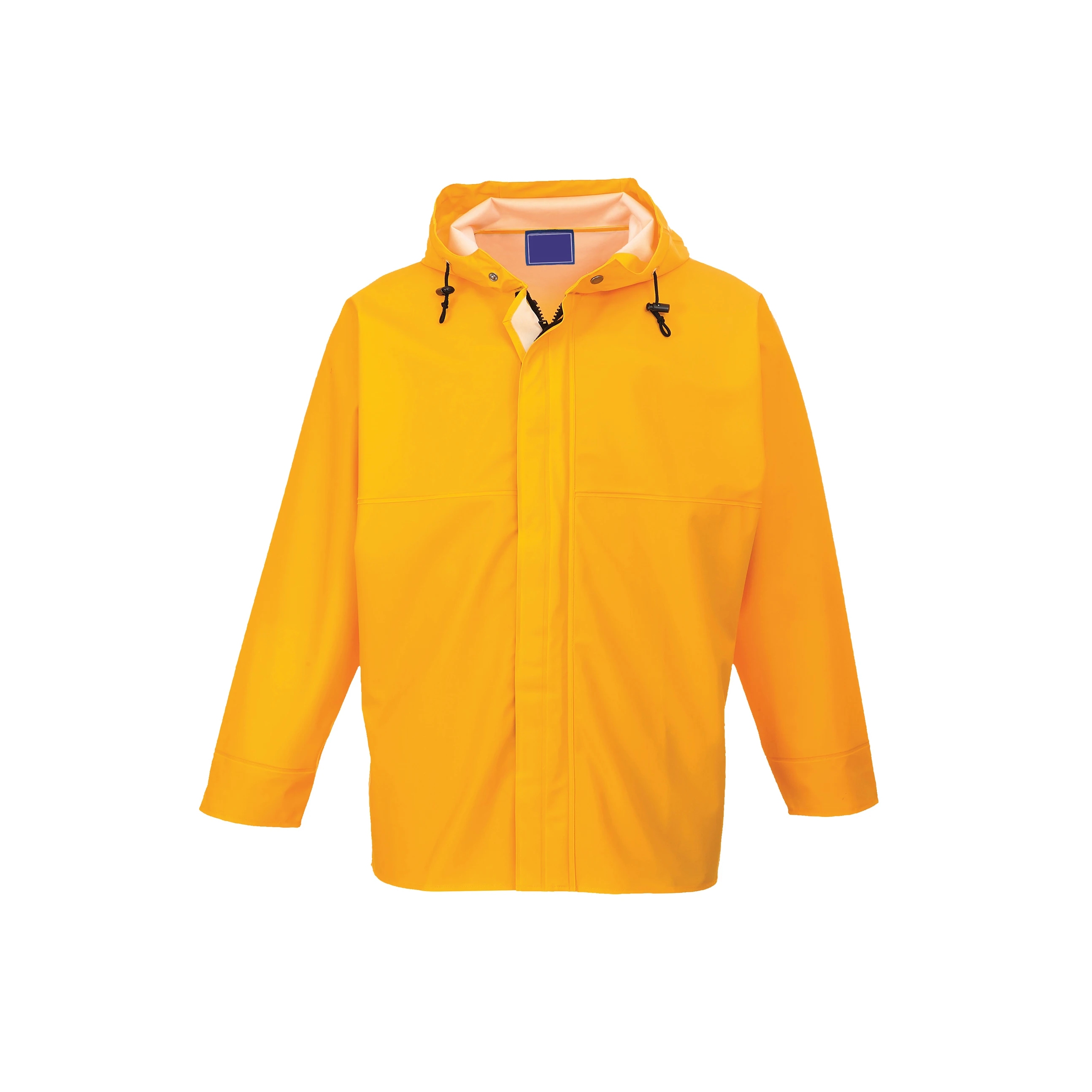 zip pullover hooded high quality custom woven sport rain coat