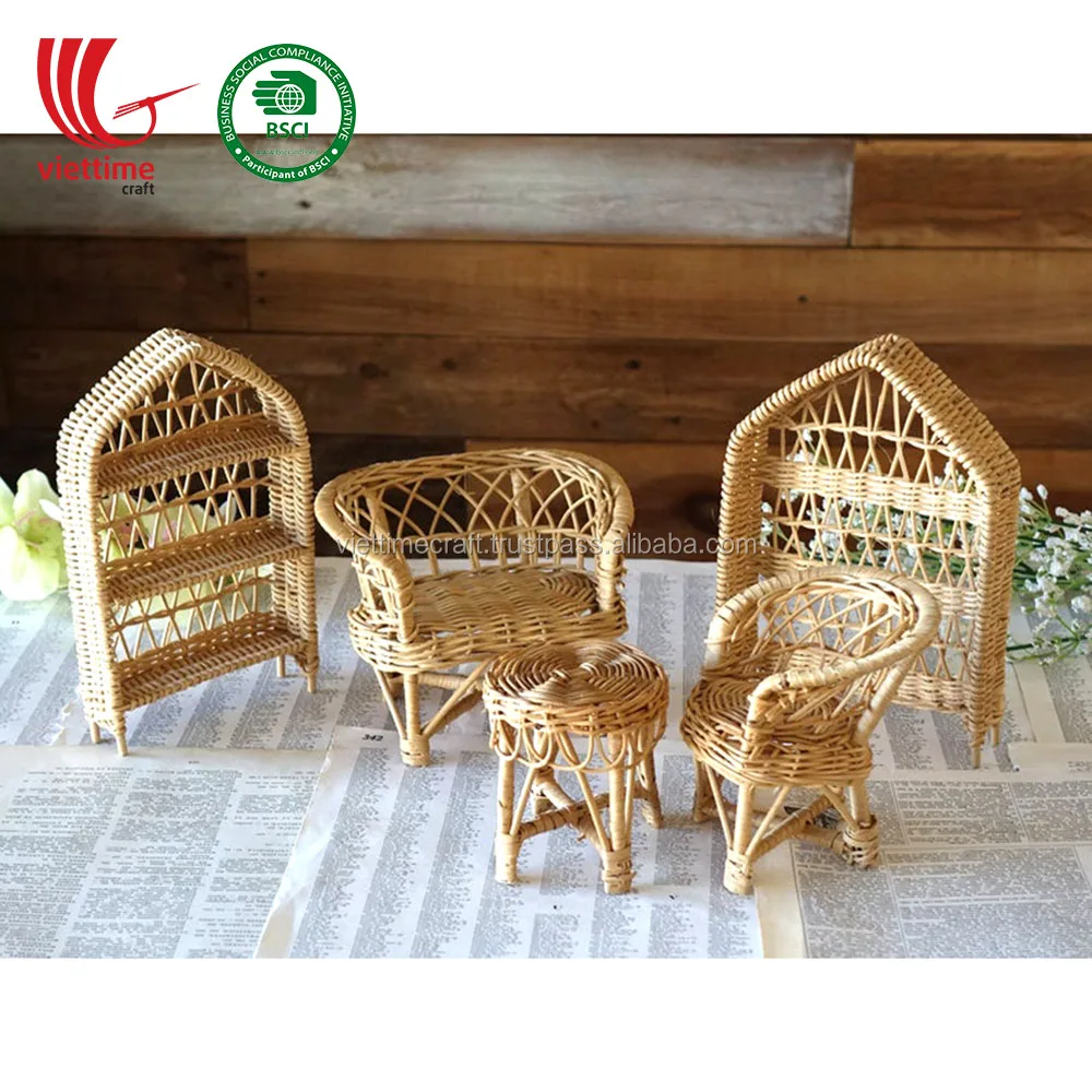 Barbie wicker furniture best sale