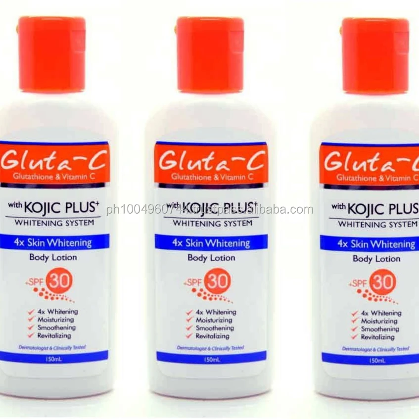 5 Gluta C Glutathione and Vitamin C with Kojic Plus Body Lotions