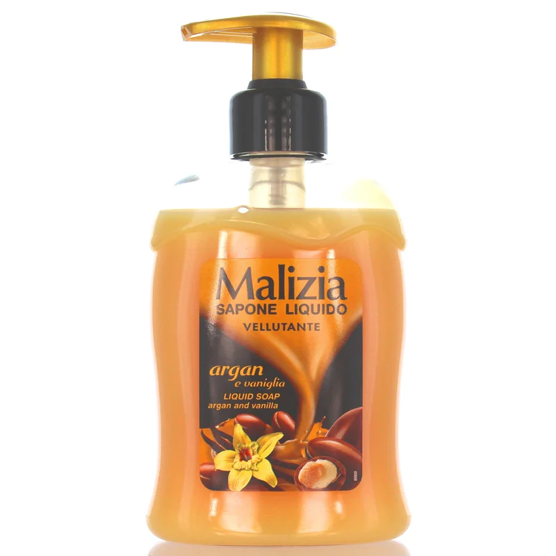 MALIZIA LIQUID HAND SOAP 300 ML ARGAN and VANILLA