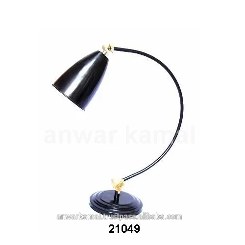 High Quality Manufacturer Desktop Metal Table Lamp With Plating For Study Room & Project Work