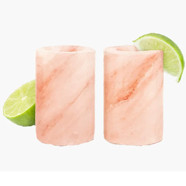 100 Best Natural Himalayan Natural Rock Salt Tequila Shot Glass