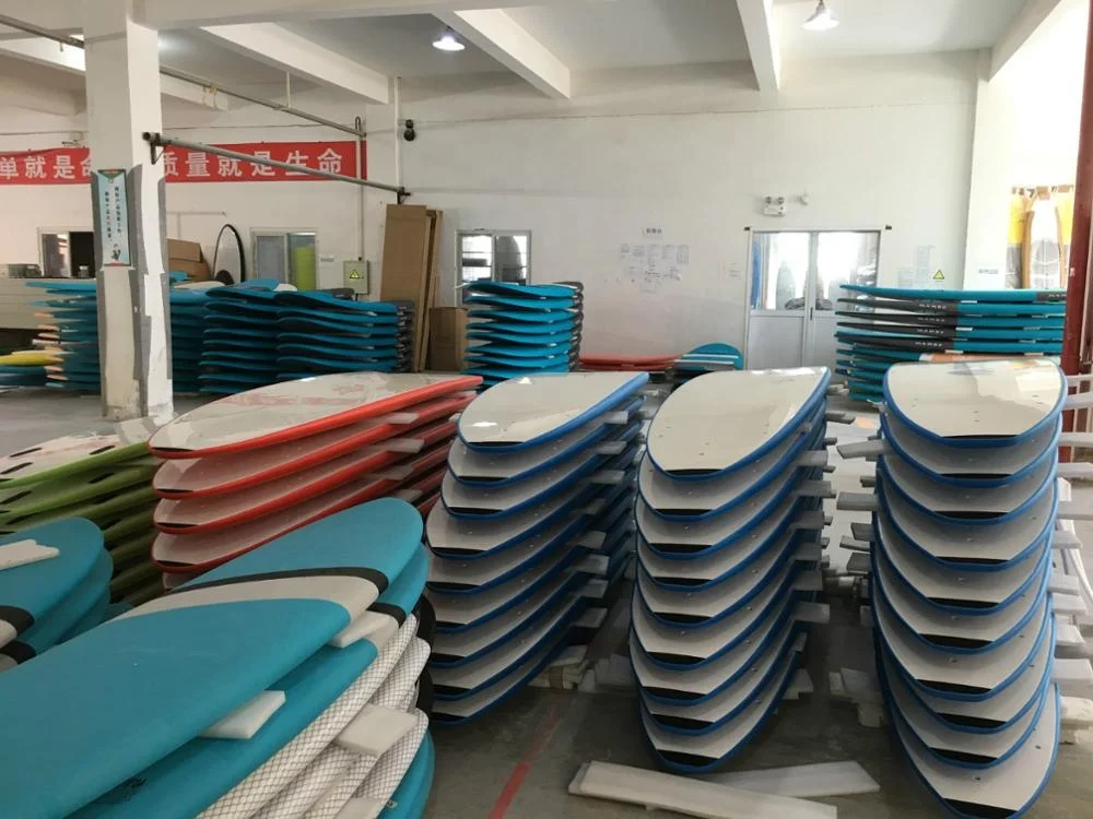 Softboard Surfboard for Surfing School with Vacuum Bag Technology