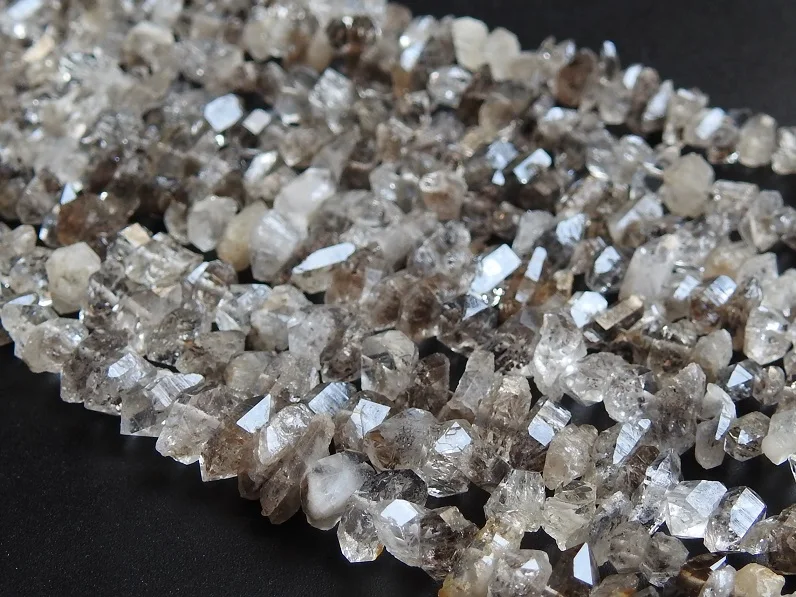 Diamond Natural Rough Crystal Nugget Beads (Large)