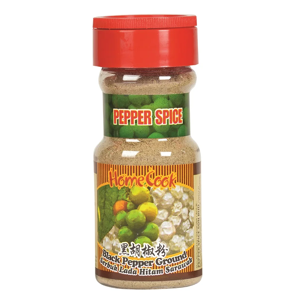 Organic Dried Spices Fresh Pure Bulk Black Pepper Powder 50g Wholesale