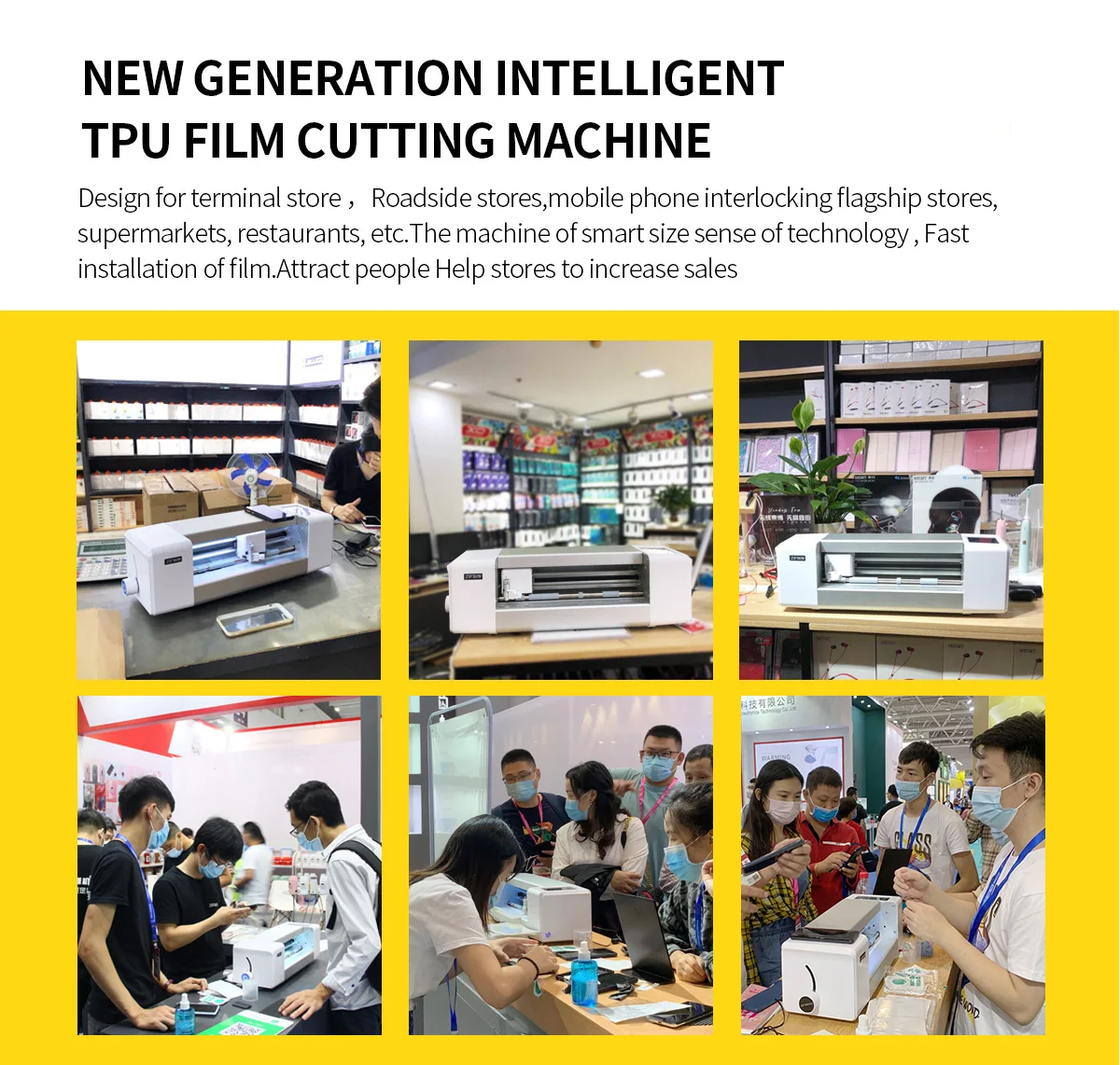 Nano Liquid Soft TPU Film Screen Protector Cutter Machine Intelligent Automatic Making Machine for 3000 Kinds Smart Phone