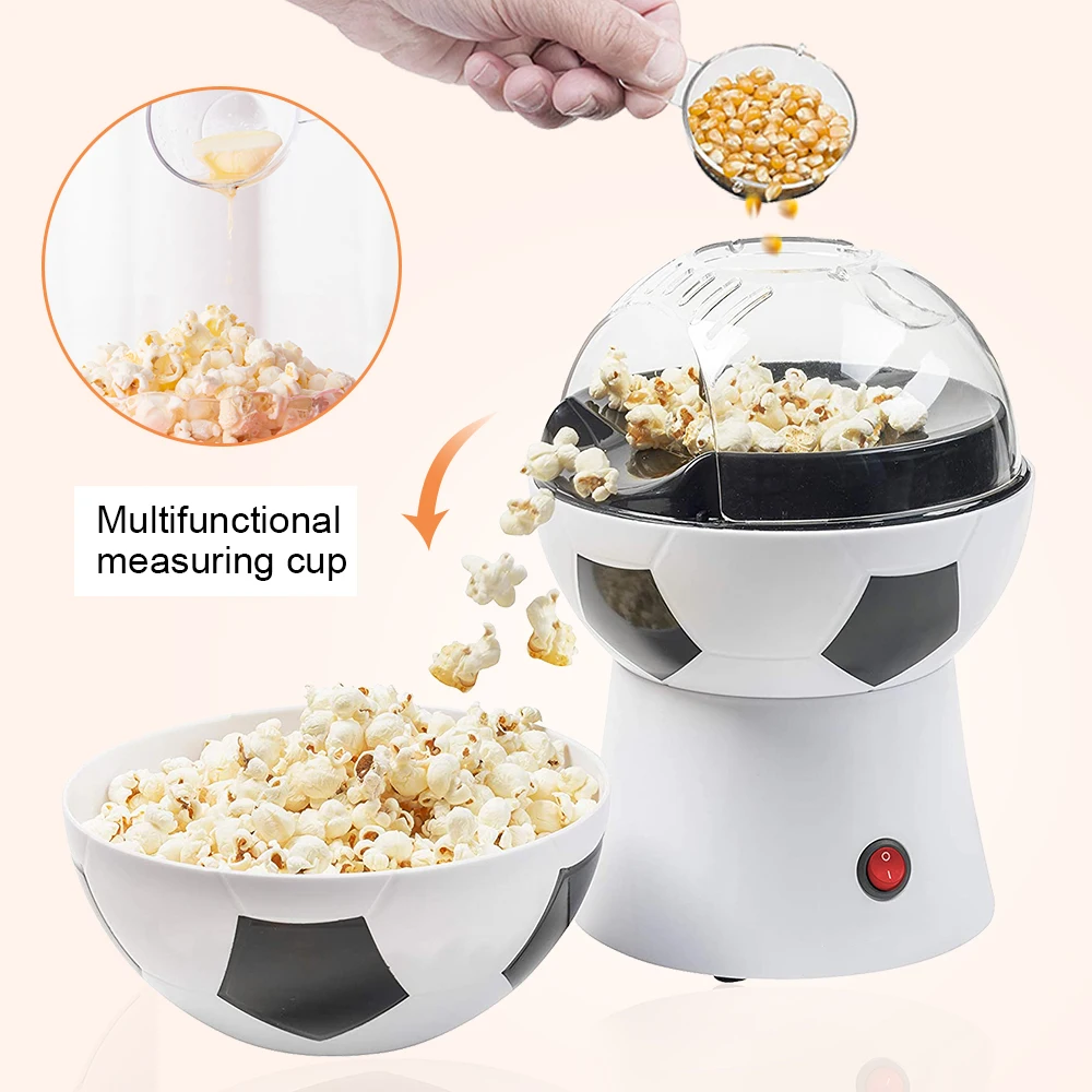 hot sale football shape popcorn maker/mini