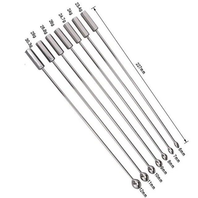 Female Urethral Sounds Set 7 Pcs