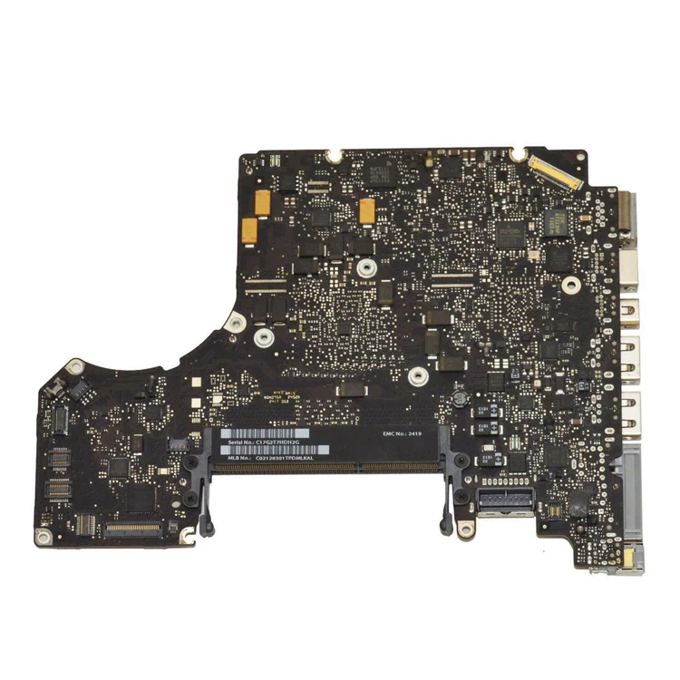Mid 2012 A1286 Logic Board Macbook Pro 2012 Motherboard Original