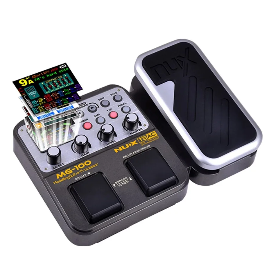 Nux Mg100 Processor Electric Multi Guitar Effects Pedal Buy Multi