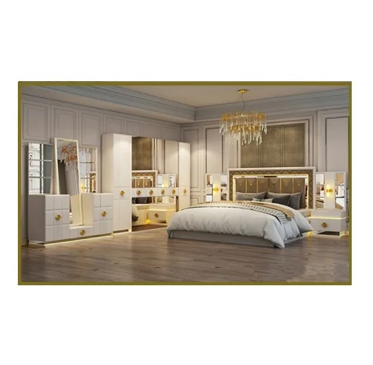 Modern Design Handcrafted Queen Size Bed Teak Wood Bed