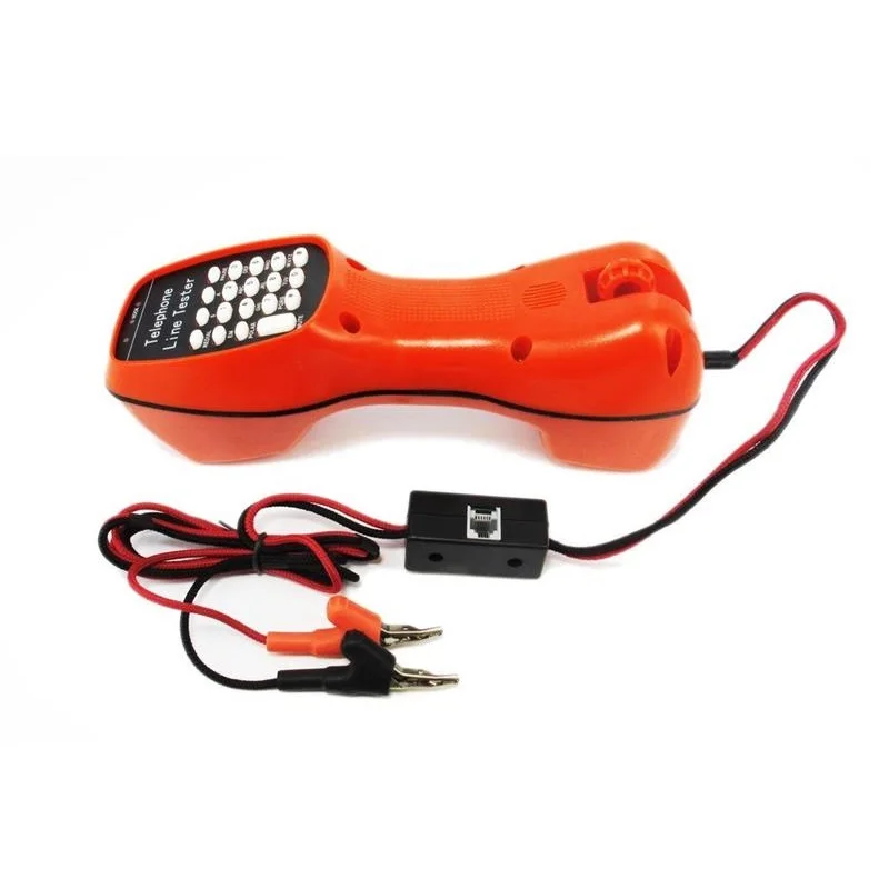 Telephone Butt Test Tester Lineman Tool Cable Set ST230D