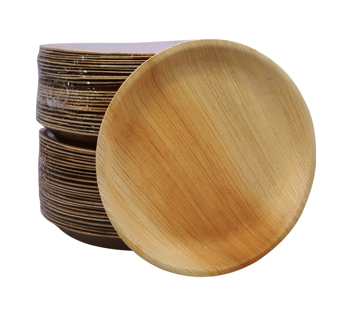 Palm Leaf Round Plates Eco-friendly Party Disposable 100% Biodegradable Natural 