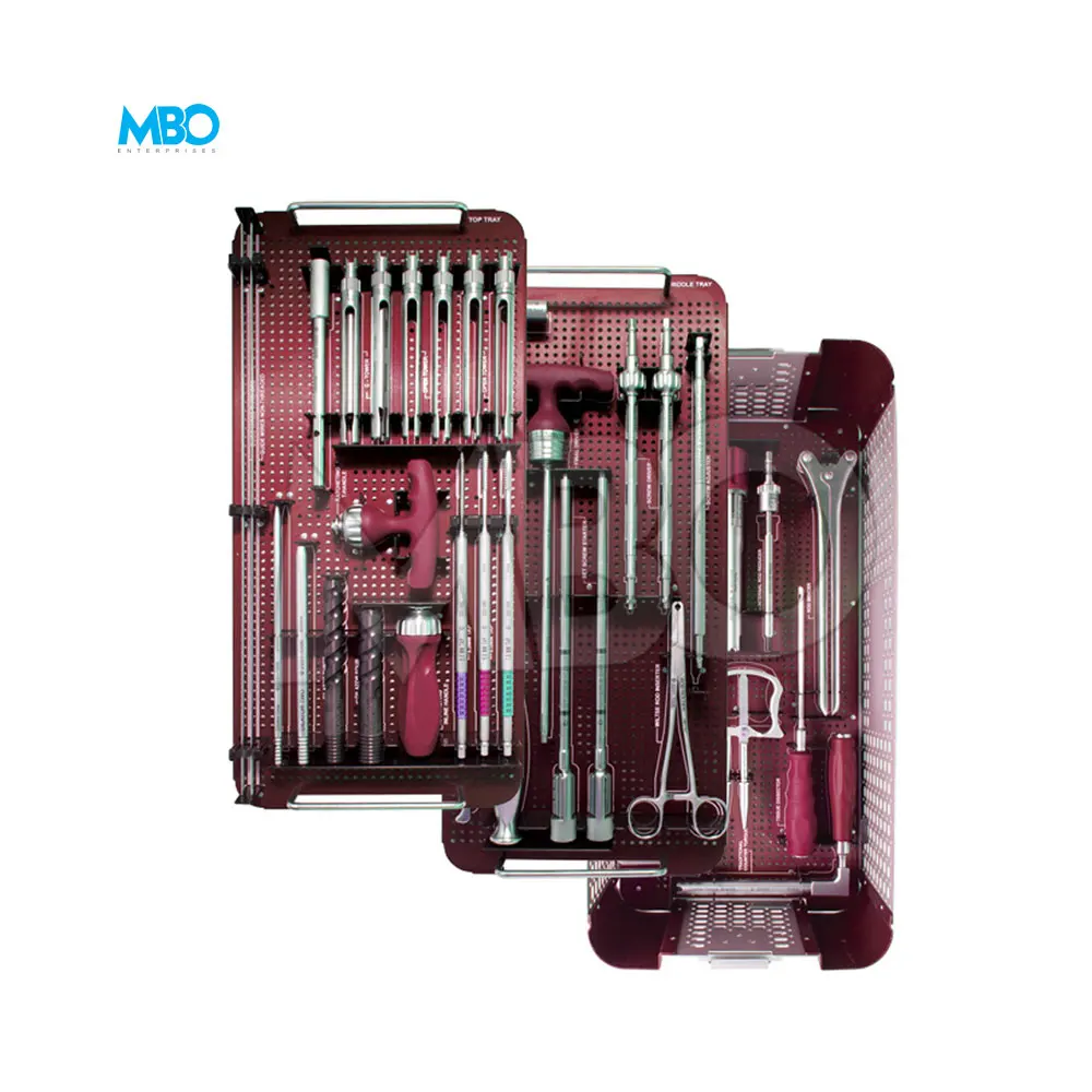 Basic Spinal Orthopedic Surgery Instrument Minor Tray New Surgical Medical Kit Buy Spine Kit