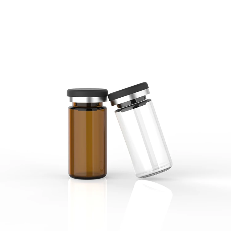 Headspace Tubular Glass Vial Sterile Custom 2Ml 5Ml 7Ml 8Ml 10Ml 15Ml 20Ml Crimp Cap Packaging For Pharmaceutical Medicine