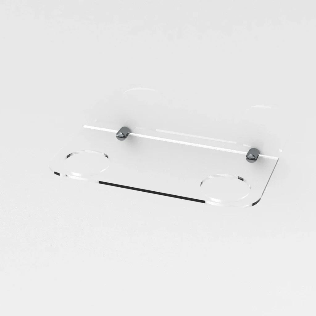 
 Пользовательский Прозрачный светящийся держатель для мяча настенный акриловый держатель для футбольного мяча без Мяча  