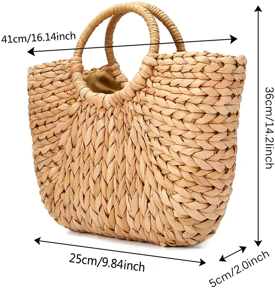 High Quality Materials From Viet Nam Durable Water Hyacinth Bag Best