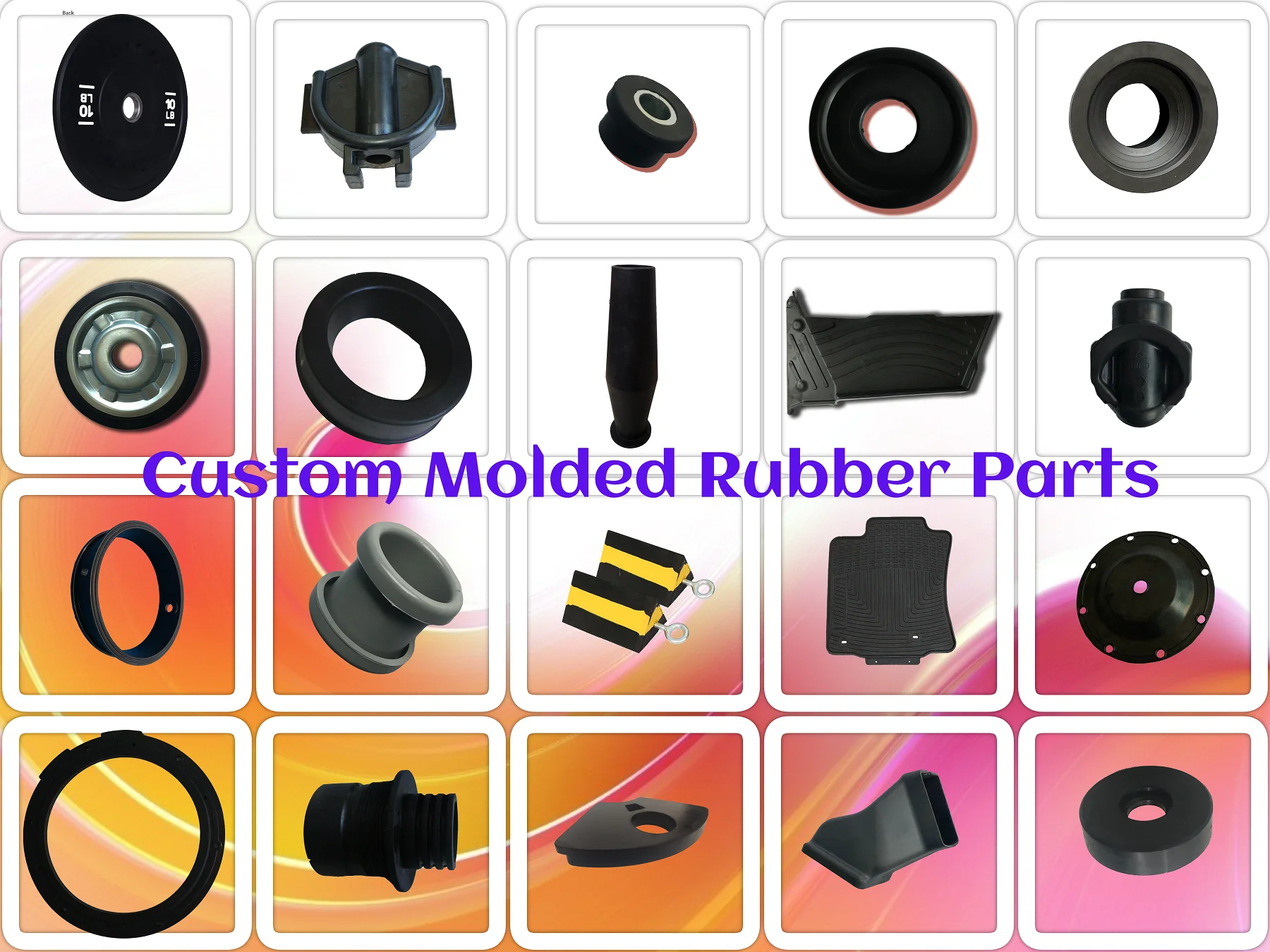 Custom Mold All Parts And Specially Silicone Gaskets For Water And