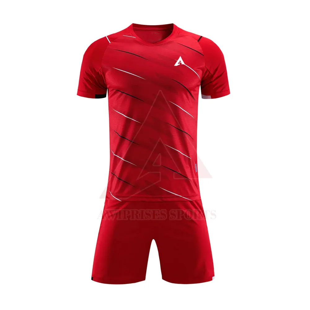 Custom New Model Low Price Men Football Sports Jersey Full Kit