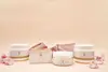 Pink, Gold, Gold & White
