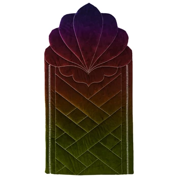 Thick foam travel wholesale foldable folding prayer rug for muslims luxury janamaz manufacturer