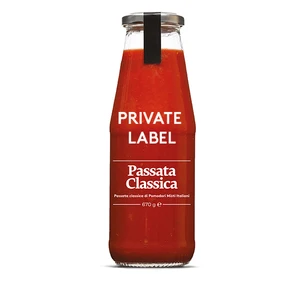 Private Label Italian Tomato Puree with Peeled Tomatoes for Wholesalers