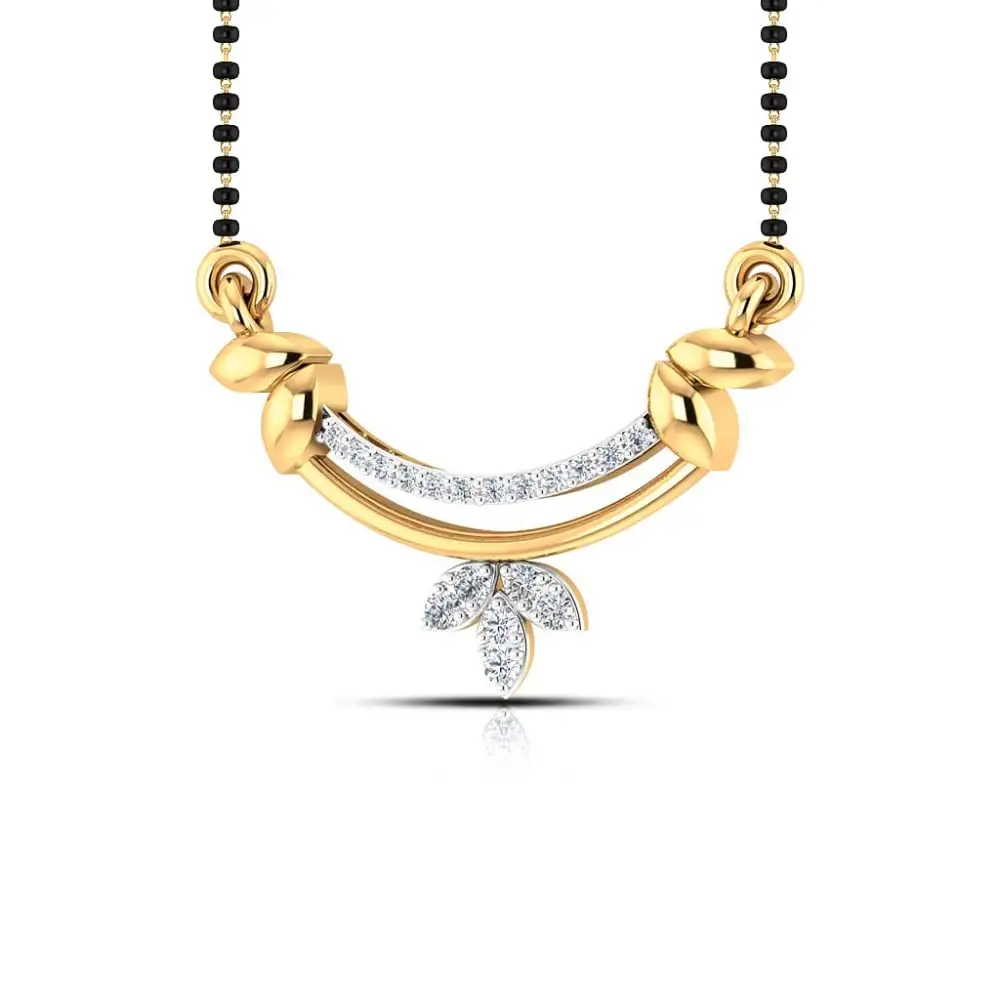 Certified Diamond Mangalsutra 
