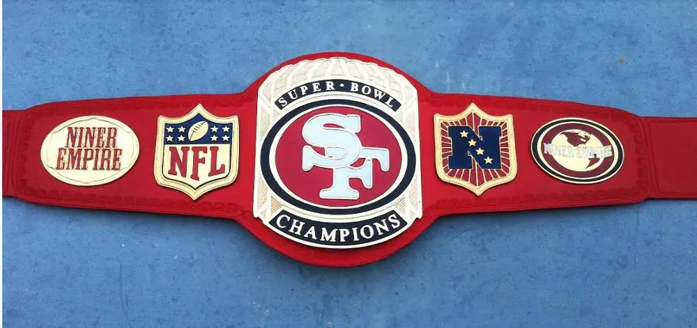 49ers championship belt